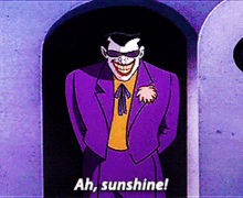 Batman Joker GIF - Batman Joker Ah Sunshine GIFs