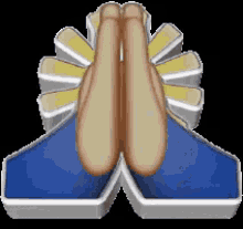 Blessed Emoji GIF - Blessed Prayer High Five GIFs