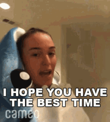 I Hope You Have The Best Time Alexis Waters GIF - I Hope You Have The Best Time Alexis Waters Cameo GIFs