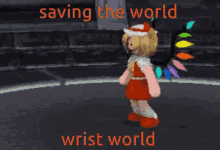 wrist scarlet