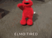 Elmo Tired GIF - Elmo Tired Toy GIFs