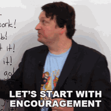 Lets Start With Encouragement Alex GIF - Lets Start With Encouragement Alex Engvid GIFs