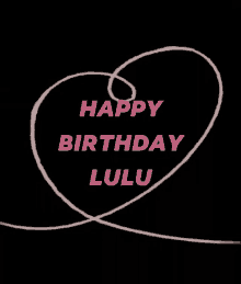 Happy Birthday Lulu GIF - Happy Birthday Lulu Name GIFs