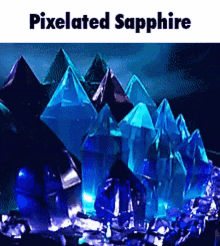 Pixelated Sapphire GIF - Pixelated Sapphire Pixelated Sapphire GIFs