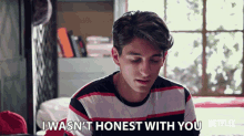 I Wasnt Honest With You Dallas Hart GIF - I Wasnt Honest With You Dallas Hart Leo Cruz GIFs