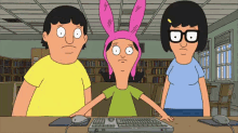Wasn'T Ready For That! GIF - Bobs Burgers Tina Belcher Louise Belcher GIFs