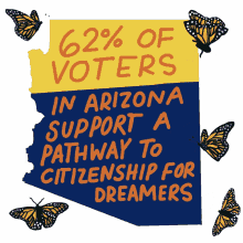 62percent of arizona voters support pathway to citizenship for dreamers pass the dream act dream act dreamers