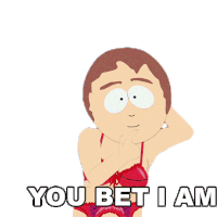 You Bet I Am Sharon Marsh Sticker - You Bet I Am Sharon Marsh South Park Stickers