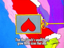 Grinch Heart GIF - Grinch Heart Christmas GIFs