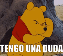Winnie Pooh Tiene Una Pregunta GIF - Una Duda Dudoso Pregunta GIFs