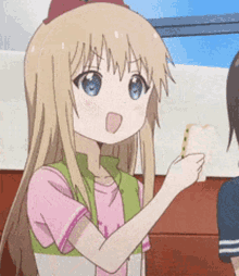 yuru yuri kyouko anime girl smile