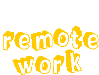 Remote Work Home Office Sticker - Remote Work Work Remote Stickers