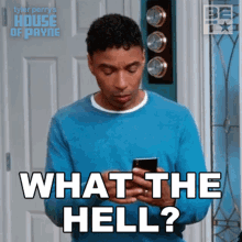 What The Hell Cj Payne GIF - What The Hell Cj Payne House Of Payne GIFs