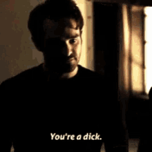 Realdaredevil Charlie Cox GIF - Realdaredevil Charlie Cox Youre A Dick GIFs
