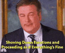 Everything Is Fine Pretending GIF - Everything Is Fine Pretending Emotions GIFs