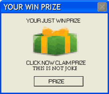 Your Win Prize Gift GIF - Your Win Prize Gift Click Now Claim Prize GIFs