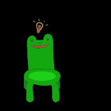 Froggy Chair Animal Crossing GIF - Froggy Chair Frog Froggy GIFs