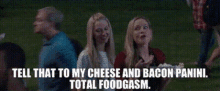 What To Expect When Youre Expecting Tell That To My Cheese And Bacon Panini Total Foodgasm GIF - What To Expect When Youre Expecting Tell That To My Cheese And Bacon Panini Total Foodgasm Foodgasm GIFs