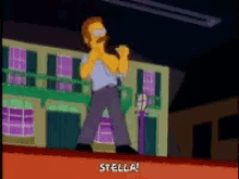 Ned Flanders Simpsons GIF - Ned Flanders Simpsons Stella GIFs