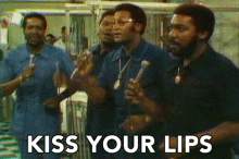 Kiss Your Lips Four Tops GIF - Kiss Your Lips Four Tops Its All In The Game GIFs