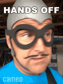 Hands Off Christian Jacobs GIF - Hands Off Christian Jacobs The Mc Bat Commander GIFs