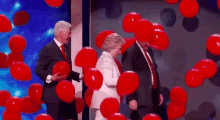 Oooh Balloons!!! GIF - Dnc Balloons Bill Clinton GIFs
