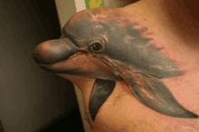 Dolphin Fof Tst Wink Tattoo GIF - Dolphin Fof Tst Wink Tattoo GIFs