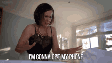 I'M Gonna Get My Phone GIF - Younger Tv Younger Tv Land GIFs