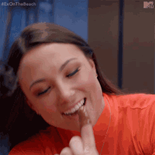 Eating Allie Di Meco GIF - Eating Allie Di Meco Ex On The Beach GIFs