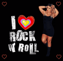 Silviane Moon I Love Rock GIF - Silviane Moon I Love Rock I Love Rock N Roll GIFs