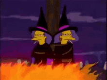 Simpsons Witch GIF - Simpsons Witch Smoke GIFs