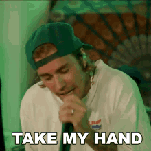 Take My Hand Justin Bieber GIF - Take My Hand Justin Bieber Hold On Song GIFs