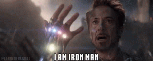 Iron Man Avengers GIF - Iron Man Avengers Endgame GIFs