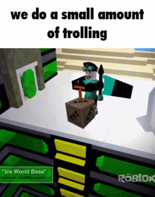 roblox we do a little trolling old roblox its free