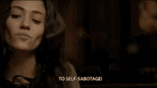 To Self-sabotage! GIF - Shameless Series Self Sabotage Gallagher Motto GIFs