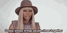 Nicki Minaj Gossip GIF - Nicki Minaj Gossip People GIFs