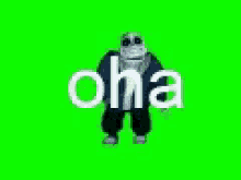Oha Sans GIF - Oha Sans Sans Oha GIFs