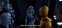 Star Wars C3p0 GIF - Star Wars C3p0 How Have You Been Sir GIFs