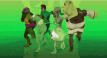 Shrek Green Lantern GIF - Shrek Green Lantern Mike Wazowski GIFs