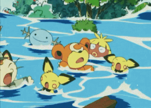 Drowning Pokemon GIFs | Tenor