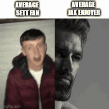 Average Jax Enjoyer Chad GIF - Average Jax Enjoyer Chad Average Sett Fan GIFs