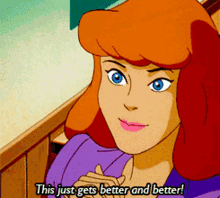 Scooby Doo Daphne Blake GIF - Scooby Doo Daphne Blake This Just Gets Better And Better GIFs