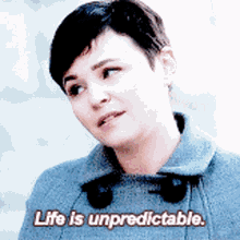 Once Upon A Time Mary Margaret Blanchard GIF - Once Upon A Time Mary Margaret Blanchard Life Is Unpredictable GIFs