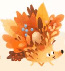 Fall Autumn GIF - Fall Autumn Hedgehog GIFs
