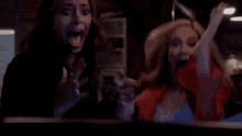 ghosted celebrating cheering success winning