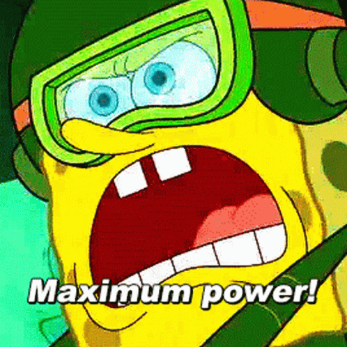 Spongebob Maximum Power GIF - Spongebob Maximum Power Power GIFs