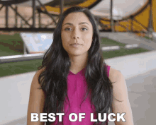 Best Of Luck Michelle Khare GIF - Best Of Luck Michelle Khare Good Luck GIFs