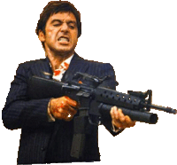 Al Pacino Scarface Sticker - Al Pacino Scarface Tony Montana Stickers
