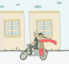 Morning GIF - Morning Scooter Commute GIFs