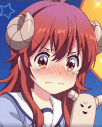 Anime embarrassed face